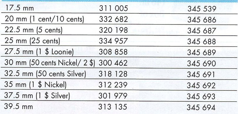 MATRIX Self-Adhesive 2x2" Coin Holders image 0