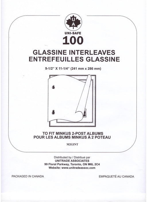 GLASSINE INTERLEAVES FOR MINKUS ALBUMS image 0