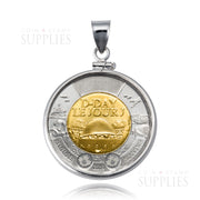 Screw-Top Coin Bezels: Perfect Fit for Your Coins - Toonie Plain image