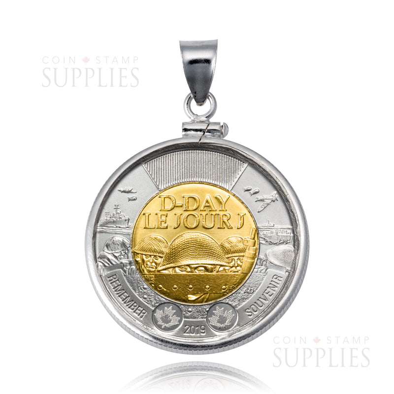 Screw-Top Coin Bezels: Perfect Fit for Your Coins - Toonie Plain image
