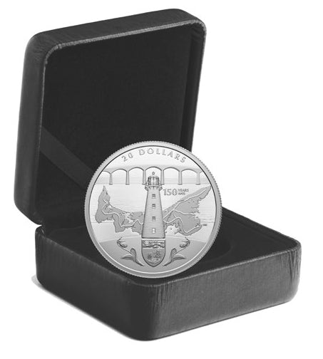 2023 $20 FINE SILVER COIN - 150TH ANNIVERSARY OF PRINCE EDWARD ISLAND JOINING CONFEDERATION image 2