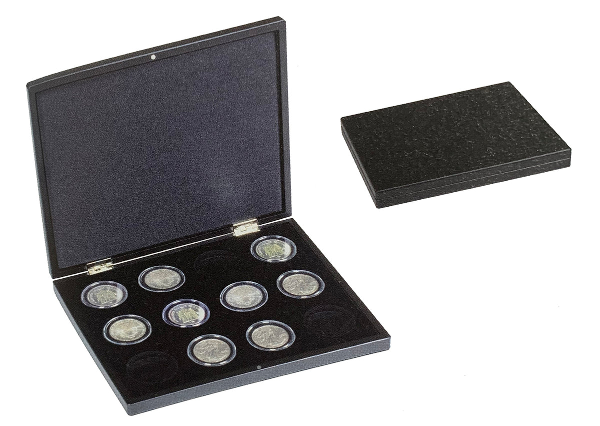 Volterra presentation case for 12 coins up to 53 mm in diameter — Coin ...