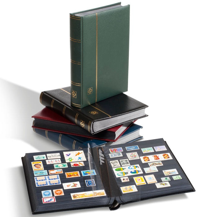 Stockbooks "PREMIUM" with Padded Leather Cover image 0