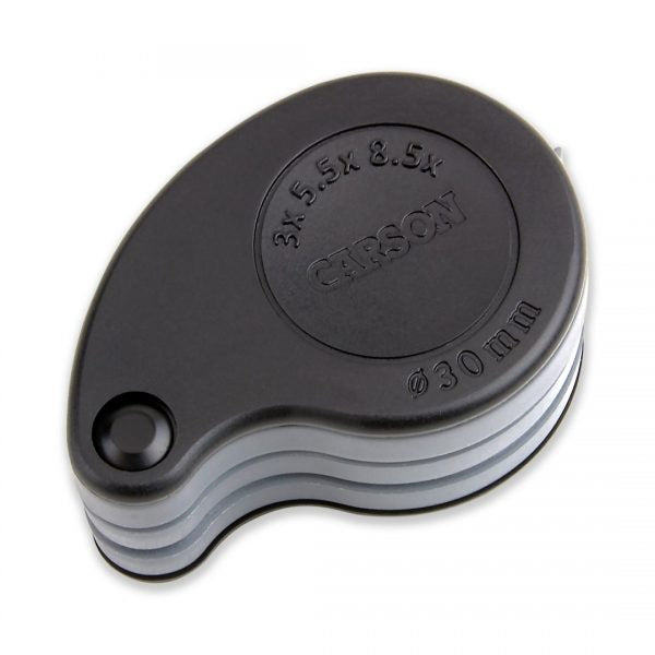 TV-36, TriView™ magnifier - compact folding loupe magnifier with 3x-8.5x magnification image 7