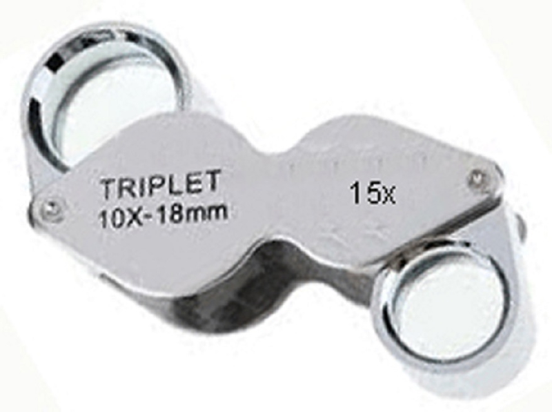 Twin Lens Loupe 10x &amp; 15x image 0