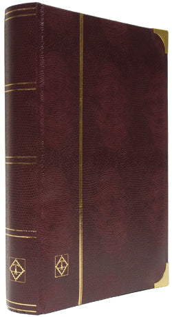"COMFORT DELUXE" Stockbooks - COMFORT DELUXE W64 - WHITE CARDBOARD - SIZE A4* - 64 PAGES - DLH** BINDING - BURGUNDY COVER image