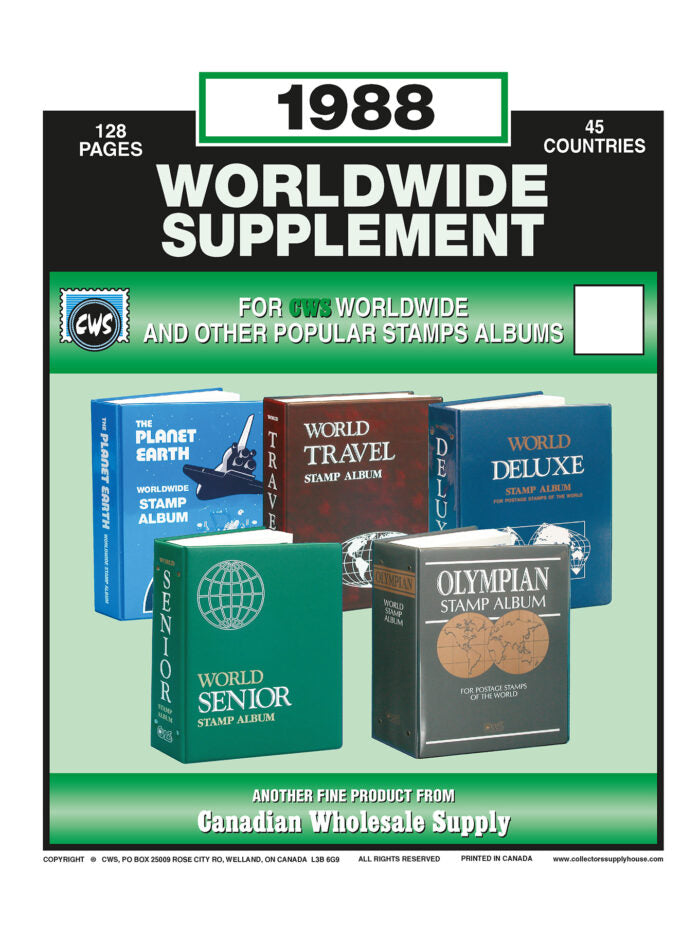 CWS WORLDWIDE SUPPLEMENTS – MADE IN CANADA FOR COLLECTORS WHO DEMAND MORE image