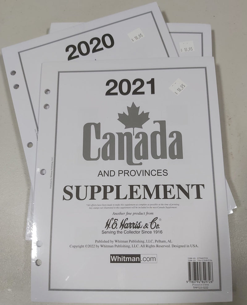 Canada and Provinces Harris Supplements image 0