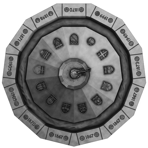 3 oz. Pure Silver Coin - Centennial Flame - Mintage: 2,500 (2019) image 0