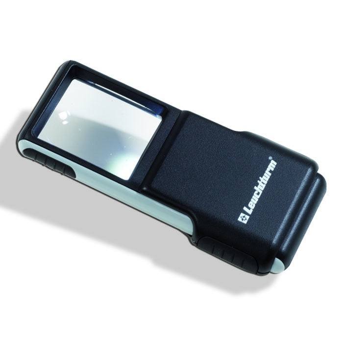 SLIDE pocket magnifier with 3x magnification and LED — Coin & Stamp ...