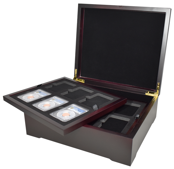 Guardhouse Wood Four Tray Box image 0