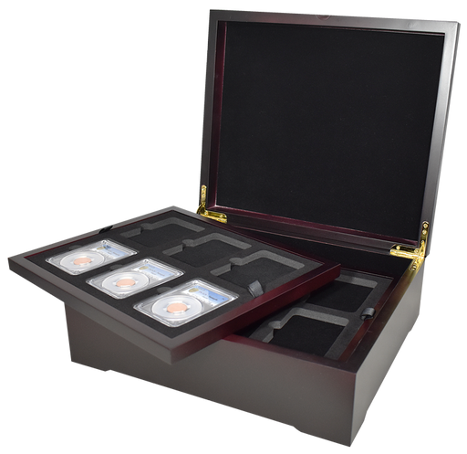 Guardhouse Wood Four Tray Box image 0