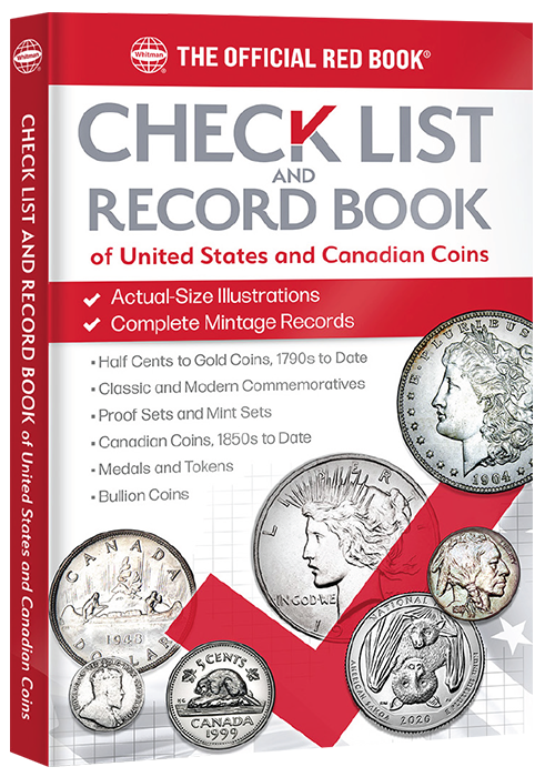 Check List and Record Book of United States and Canadian Coins image 0