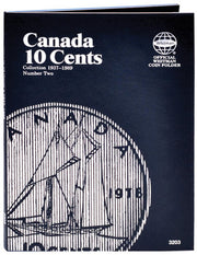 WHITMAN CANADIAN COIN FOLDERS - 10 CENTS NO. 2 image