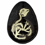 1 oz. Pure Silver Glow-in-the-Dark Coin - Hatching Hadrosaur - Mintage: 4,000 (2019) image 1