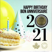Birthday Coin Gift Card Sets  -- 2022 and prior - 2021 image