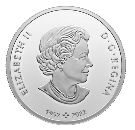 2023 $20 FINE SILVER COIN - 125TH ANNIVERSARY OF YUKON image 1
