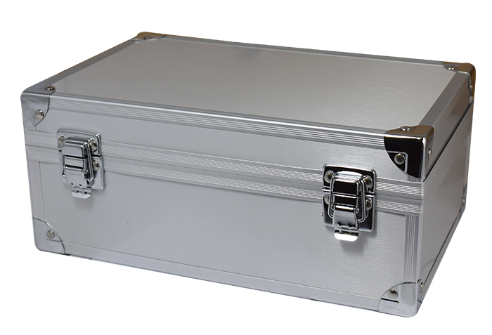30 Slab Aluminum Box - Solid Top — Coin & Stamp Supplies