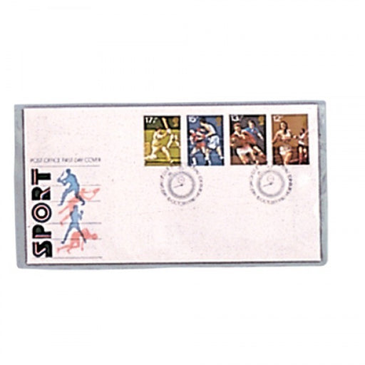 First Day Cover Sleeves US#6 FDC Mediumweight-Top Open Pack of 50 image 0