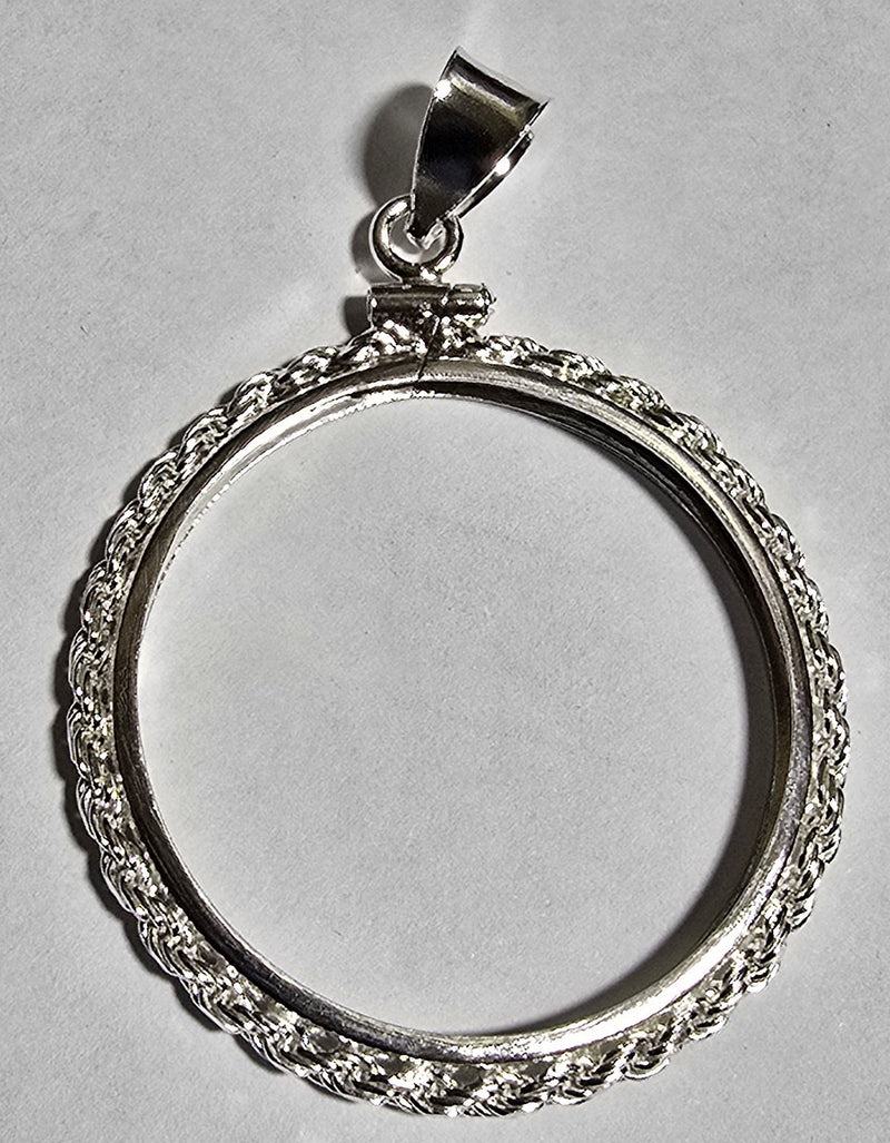 Screw-Top Coin Bezels: Perfect Fit for Your Coins  (coins not included)