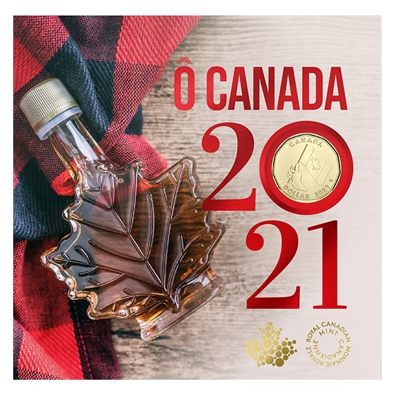 O Canada 5-Coin Gift Card Set (2021) image 0