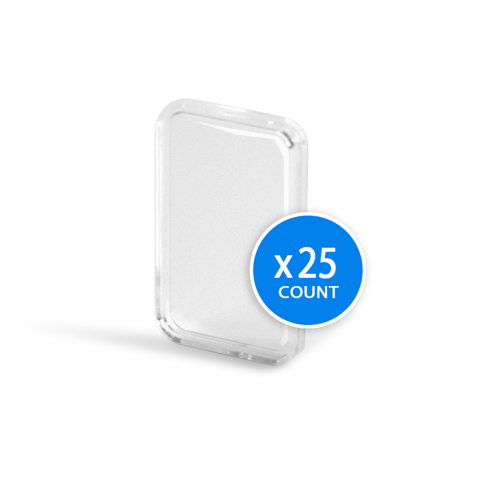 Capsules for 1 oz, 5 oz and 10 oz silver bars - 1 OZ PKG OF 25 image