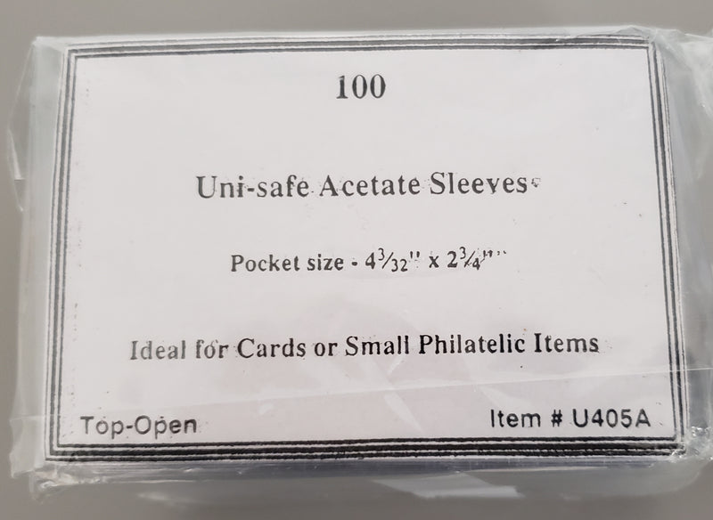 Acetate Cover Holders - U405A Top-Open image