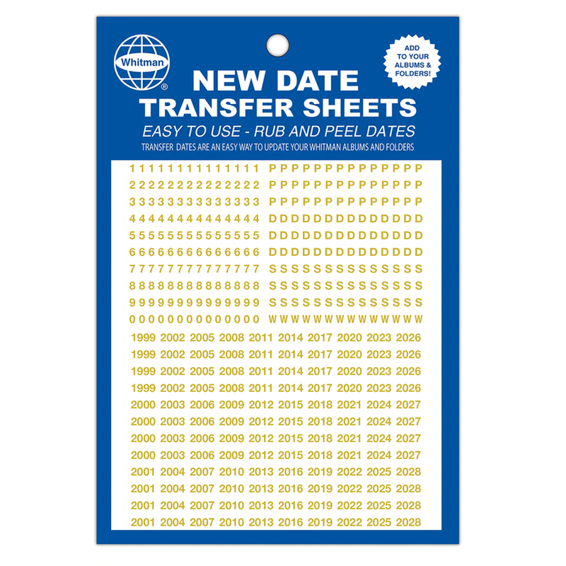 GOLD TRANSFER SHEETS FOR ALBUMS image 0