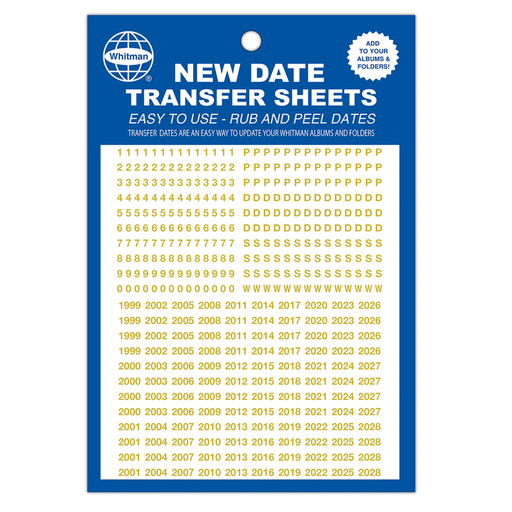 GOLD TRANSFER SHEETS FOR ALBUMS image 0
