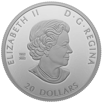 2023 $20 FINE SILVER COIN - 150TH ANNIVERSARY OF THE RCMP image 1