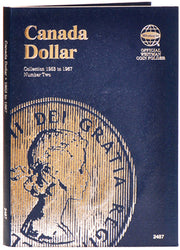 WHITMAN CANADIAN COIN FOLDERS - DOLLARS NO. 2 image