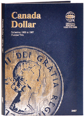 WHITMAN CANADIAN COIN FOLDERS - DOLLARS NO. 2 image