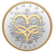 2025 $20 FINE SILVER COIN - CELEBRATE LOVE image 0