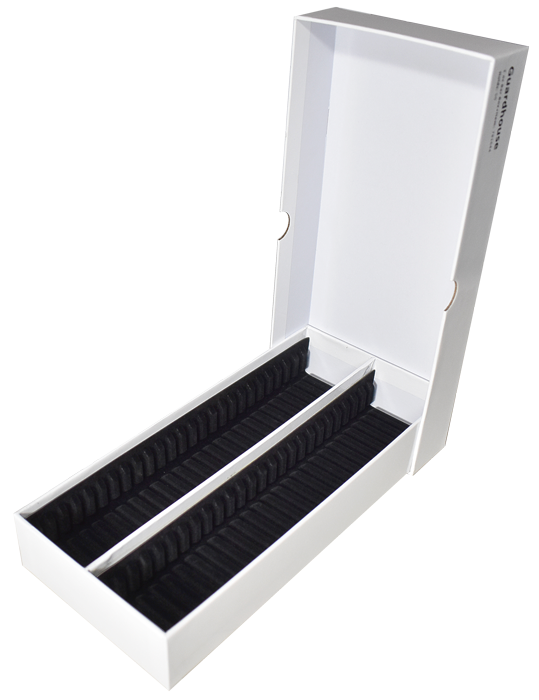 Guardhouse Double Row 1 oz Bar Capsule Box - Holds 50 image 0