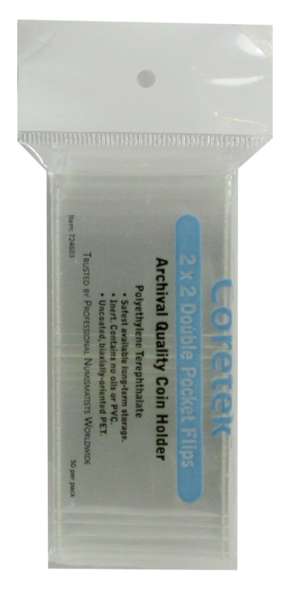 Coretek 2x2 Museum-Grade Holder - 100% PURE PET image 1