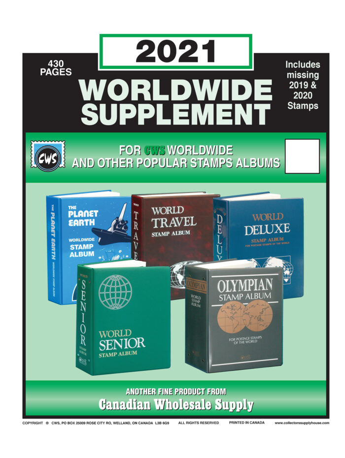 CWS WORLDWIDE SUPPLEMENTS – MADE IN CANADA FOR COLLECTORS WHO DEMAND MORE image