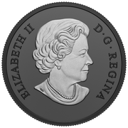 1 oz. Pure Silver Coin – Discovering Dinosaurs: Mercury's Horned Face image 1