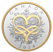 2024 $20 FINE SILVER COIN - CELEBRATE LOVE image 0