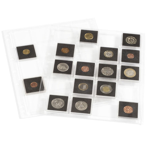 ENCAP Clear Pages for Square Coin Capsules QUADRUM image 0