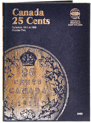 WHITMAN CANADIAN COIN FOLDERS - 25 CENTS NO. 2 image