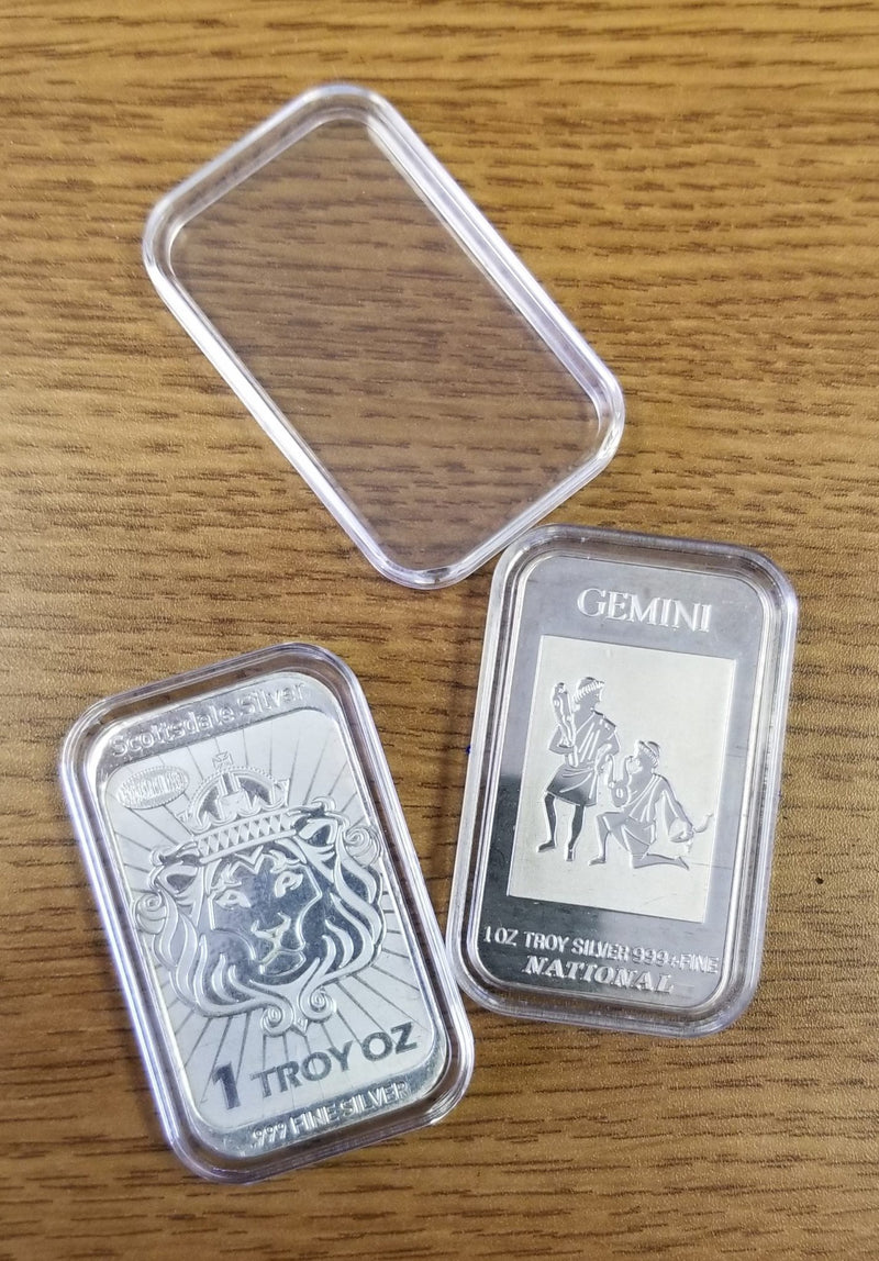 Capsules for 1 oz, 5 oz and 10 oz silver bars image 0