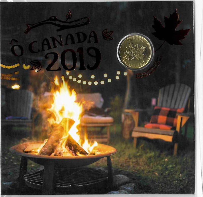 O Canada 5-Coin Gift Card Set  -- 2022 and prior - 2019 image