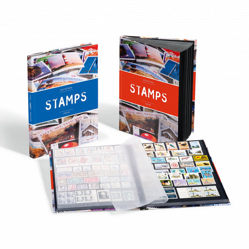 STOCKBOOK STAMPS A4, NON-PADDED, COLORED COVER image 0