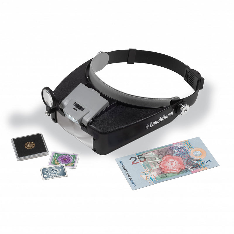 LED HEADBAND MAGNIFIER FOKUS WITH 1.5X UP TO 8X MAGNIFICATION image 0