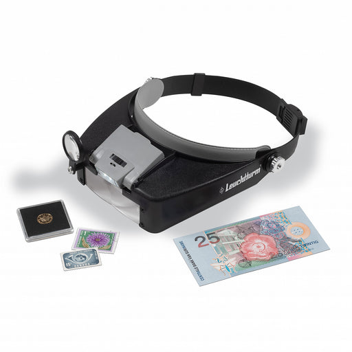 LED HEADBAND MAGNIFIER FOKUS WITH 1.5X UP TO 8X MAGNIFICATION image 0