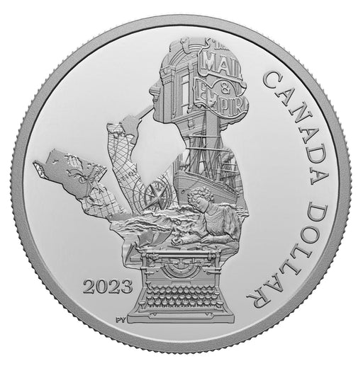 Fine Silver Proof Dollar– Kathleen “Kit” Coleman: Pioneer Journalist image 0