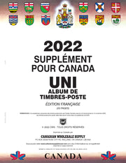 UNITY CANADA POSTAGE STAMP ALBUM - 2022 UNITY SUPPLEMENT FRENCH image
