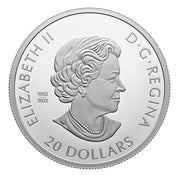 2023 $20 FINE SILVER COIN - REMEMBRANCE DAY image 1
