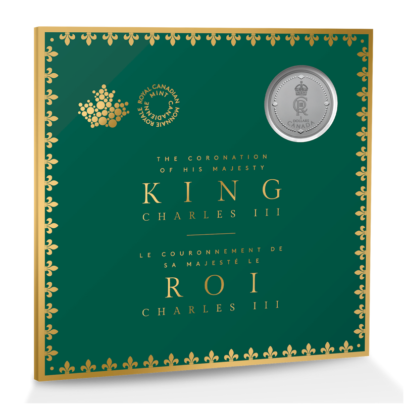 $5 Pure Silver Coin – His Majesty King Charles III’s Royal Cypher image 0