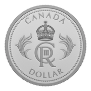 Limited Edition Proof Silver Dollar – His Majesty King Charles III’s Royal Cypher image 0